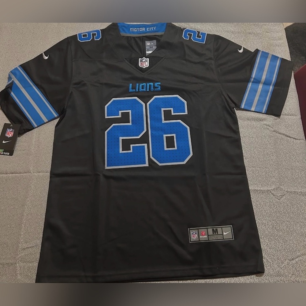Black and Blue Lions Jersey